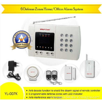 Auto-Dial Phone Security System With Keypad and LCD Screen (YL-007K)